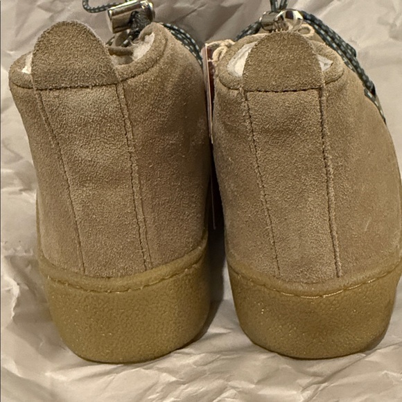 FREE PEOPLE SNOWDROP MICRO MUKLUK BOOTIES with Genuine Shearling NWT sz 8 - Picture 5 of 7